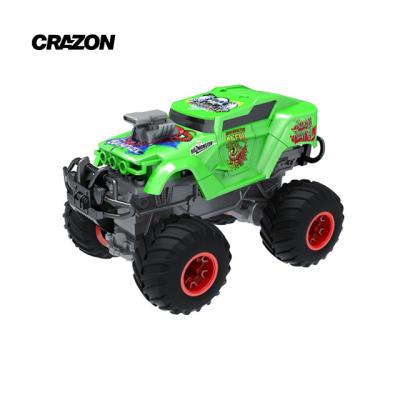 China RC Model Crazon Special New Design 4x4 Off Road Big Wheel Big Wheel Building Block Rc Car Foot Rc Car for sale