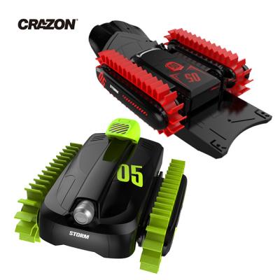 China RC Model Crazon High Quality 360 Degree Rotation 2.4g Deformation Rc Stunt Amphibious Car for sale