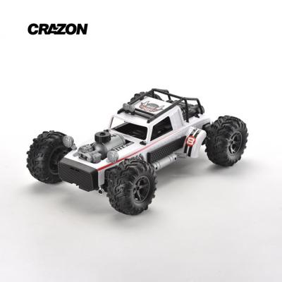 China RC Model Crazon 2.4g 4wd Cross Country Truck Led Light Stunt Vehicle Racing Simulate Radio Control Jet Smoke Fog Stream Rc Car for sale