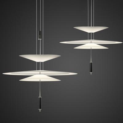 China Nordic High Rise Minimalist Modern Dining Room Bar Umbrella UFO Art Chandelier Villa DesignerLEDLiving for sale