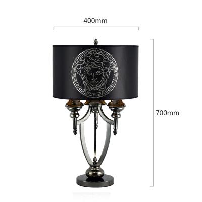 China Modern postmodern European American style desk lamp living room bedroom bedside lamp creative study read table lamp for sale