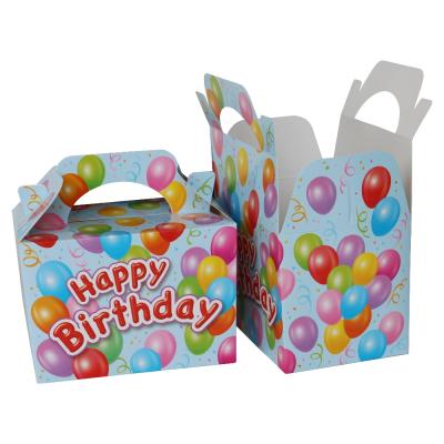 China China Supplier Wholesale Cheap Biodegradable Custom Printed Glossy White Cardboard Cake Box For Kids for sale