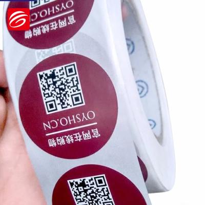 China Free Sample Waterproof Vinyl Waterproof Stickers Custom Adhesive Stickers Printing Custom Logo Printing Labels for sale