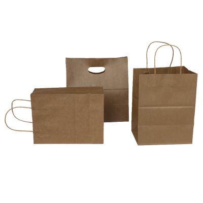 China Factory Wholesale Buying Custom Printed Kraft Paper Bag Paper Carrier Bag Cheap Custom Logo Printing for sale