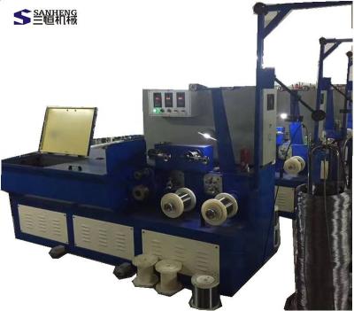 China Hotels Double Lines Wire Wet Drawing Machine For Stainless Steel Wires for sale