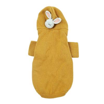 China Designer Sustainable Dog Clothes 2021 Cotton 100% Big Dog Hoodie Plain Pet Clothes Dog Sweater for sale