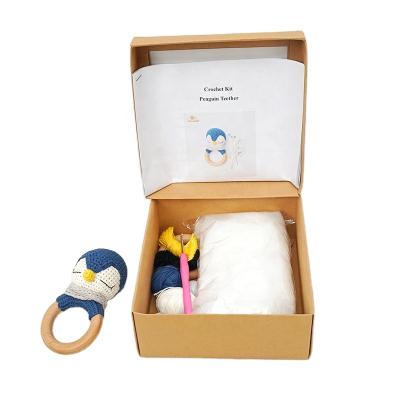 China China Penguin DIY Kit Cute Animal Crochet Knitting Kit for sale