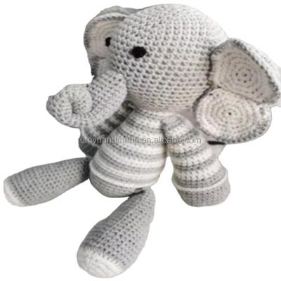 China Best China Elephant Finger Crochet Amigurumi Diy Hand Crochet Kit Kit Bag For Kids for sale