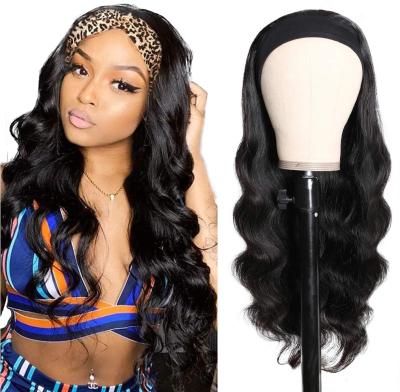 China Wholesale Water Wave Uniky Headband Wig Hair For Black Women,Remy Human Hair Headband Wig,Curly Headband Ponytail Hair Wig for sale