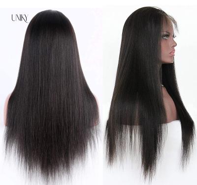 China Body Wave Double Body Wave Natural Korean Virgin Indian Raw Pulled Cuticle Aligned Hair Extension Wig For Color Women Hair 360 Lace Front Wig for sale