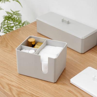 China Factory Price Cube Storage Bins Small Jewelry Bins Wholesale Bins PP Object Stored Storage Box With Lid for sale