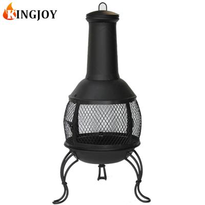 China Promotional 90cm H Mini Stocked Chimeneas Fire Pit For Garden Use for sale