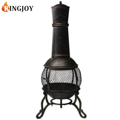 China Stored Wholesale Factory Garden Chiminea Cast Iron for sale