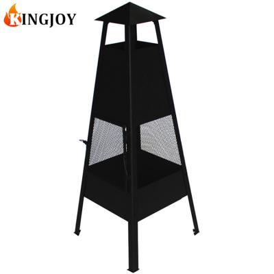 China Stored Promotion Garden Wood Burning Steel Fireplace For Wood Burning for sale