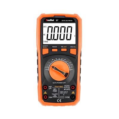 China RuoShui 97 SMD esr Multimetro 97 Multimeter Range RMS AC/DC Auto True Voltage Transistor Tester Temperature Current Frequency Meter for sale