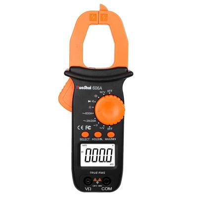 China RuoShui 606A Digital Clamp Multimeter AC DC Voltage Current Ampermetre AC Amperimetro Electric Pens For Sale 606A for sale