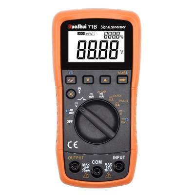 China RuoShui 71B RTS Signal Generator Thermocouple Process Current-Voltage Handheld Calibrator Transmitter Source Simulator 71B Analog for sale