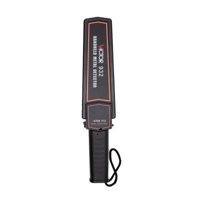 China VICTOR 932 metal detector with headphones for public transport and public place scanning avoid metal weapon threat 932 for sale