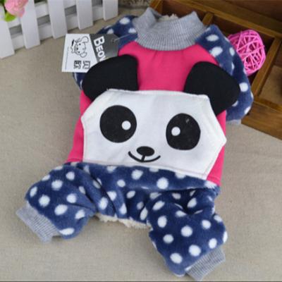 China Panda Design Viable Dog Clothes for sale