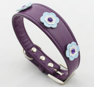 China Flower Doggy Viable Collar for sale