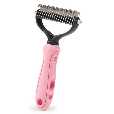 China Sustainable Metal Dog Grooming Brush for sale