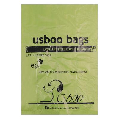 China Sustainable unscented PPE dog waste bags for sale