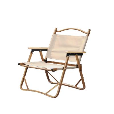 China Amazon Outdoor Gear Sells Cheap Portable Wooden Lightweight Folding Camping And Beach Chair Outdoor Chair for sale