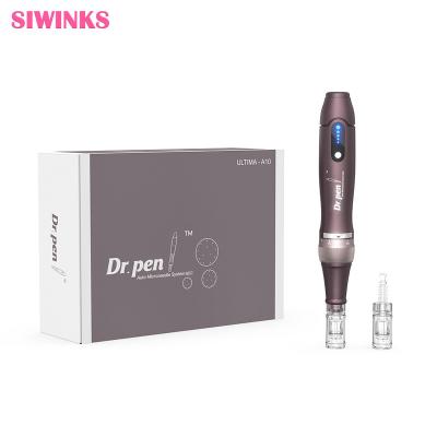 China NEW Dr. Pen Beauty Device Derma Pen Anti-Puffiness LAST SYLLABLE OF A WORD A10 Therapy Skin Tighten To Reduce Double Chin Anti Wrinkle Remove Skin Care Tool for sale