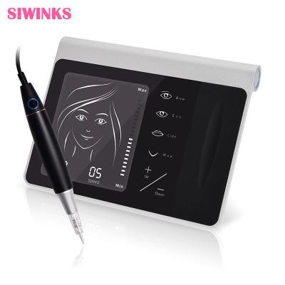 China High Quality Permanent Tattoo Beauty Machine Digital Touch Screen MTS PMU Microblading Cosmetic Semi Permanent Makeup Tattoo Machine for sale