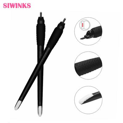 China Permanent Disposable Manual Microblading Eyebrow Tattoo Pen Embroidery Tools For Permanent Makeup Eyebrow Lips Eyeliner for sale