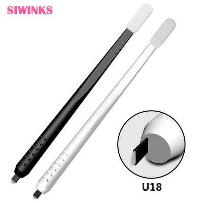 China Permanent Disposable Microblading and Microshading Pens for Manual Eyebrow Microblading Tattoo Pen for sale