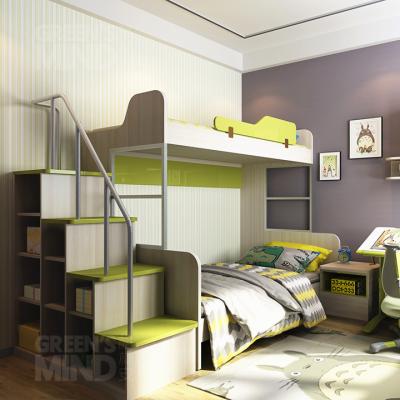 China 2021 New Product Modern Factory Multifunctional Modern Two Bunk Beds For Kids Furniture for sale