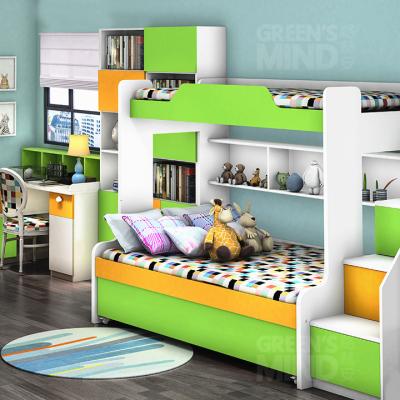 China Modern Kids Bunk Bed With Wardrobe Being Customization Multiple Bed for sale