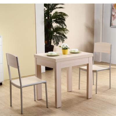 China Morden new design restaurant furniture samll dining table set wooden dining tables and chairs set. for sale