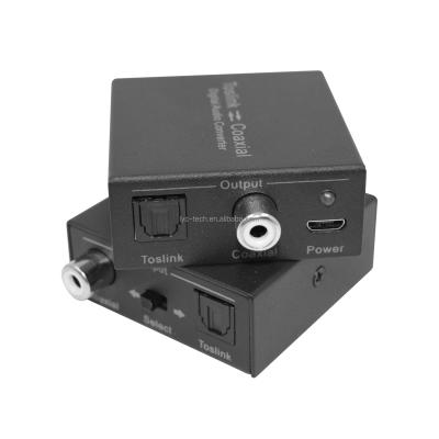 China Coaxial to Toslink or Toslink to Coaxial Digital SPDIF Coaxial Toslink Audio Converter, Digital Audio Converter for sale