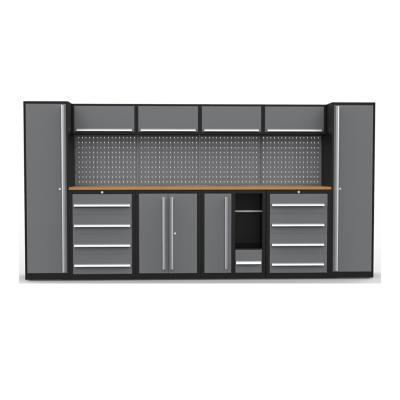 China Durable Tool Storage Garage Workbench and Tool Cabinets Cart System with Drawers for Garage and Workshop for sale