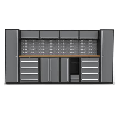 China Durable Garage Storage Steel Workbench Garage Storage Tool Cabinet OEM Customized Combination Tool Cabinets for sale