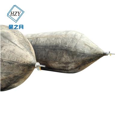 China Customize Cylindrical Marine Rubber Airbag Length 5-24m For Boat Lifting Landing for sale