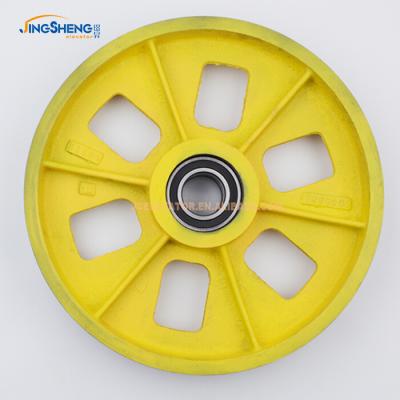 China Kon* D420*8*8, W=126, Kon* elevator guide roller wheel, kone ROPE PULLEY KM505699G05 for sale