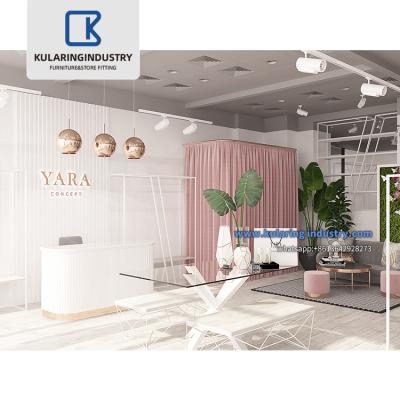 China Lady Store Display Furniture Fashion Ladies Clothing Store Modern Exquisite Design From China Leading Manufacturer for sale