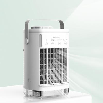 China Large Wind USB Laptop Tower Mini Air Cooler Mist Water Evaporative Portable Air Cooler Mobile Portable Mini Conditioner Fan For Home for sale