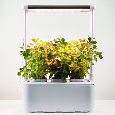 China Smart Plastic Indoor Vertical Garden Flowerpot Aviation Garden Plant Modern Hydroponic Planting Self-watering Flowerpot Flowerpot for sale