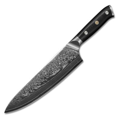 China 8 Inch Traditional Wholesale Kitchen Knife VG10 Damascus Steel Chef Knife for sale