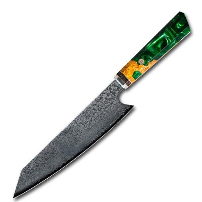 China LOW MOQ Sustainable Hot Selling Japanese Kitchen 8 Inch VG10 Damascus Chef Knife for sale