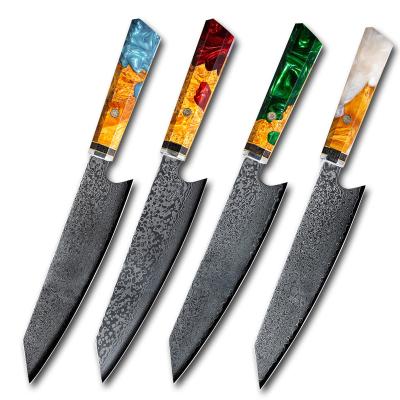 China LOW MOQ Sustainable Kitchen 8 Inch VG10 Damascus Hot Selling Kitchen Knife for sale