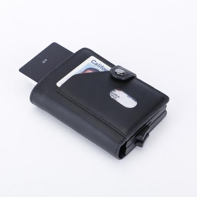 China OEM Manufacturer RFID Double Case Customs Service RFID Wallet Aluminum Pop Wallet for sale