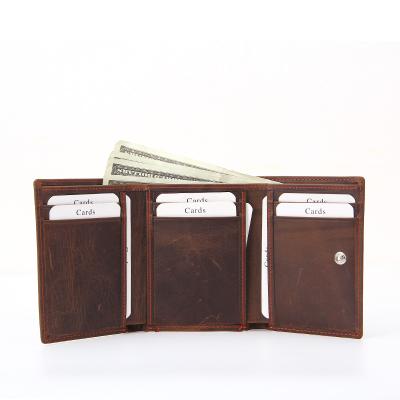 China RFID Men's Slim Wallet With Coin Pocket Men Wallet Luxury Wallet For Man for sale