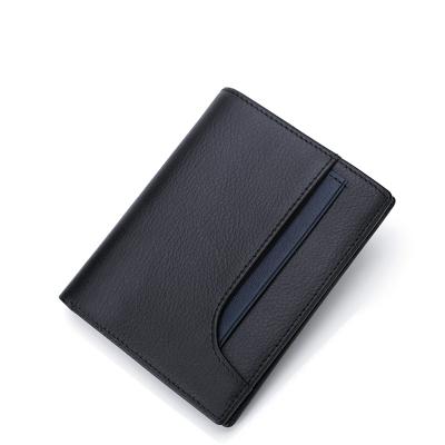 China High Quality RFID Genuine Leather Man Wallet Wallet Pocket Wallet For Men for sale