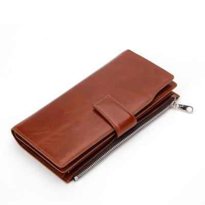 China Custom RFID OEM Cell Phone Wallet Phone Wallet Leather for sale