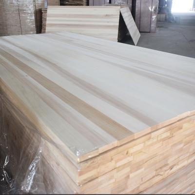 China Eco - Friendly Solid Wood Panel Poplar Lumber Price Finger Board Common Wood Panels For Furniture for sale